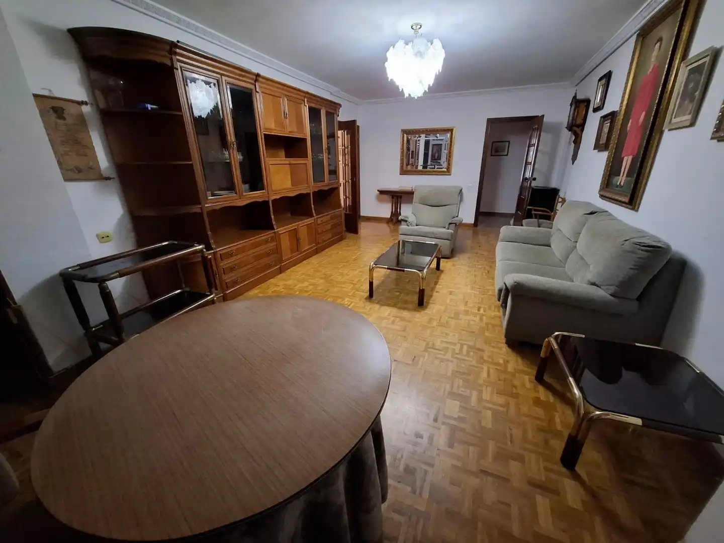 Sala de estar de Piso en venta en Ontinyent con Aire acondicionado, Trastero y Balcón