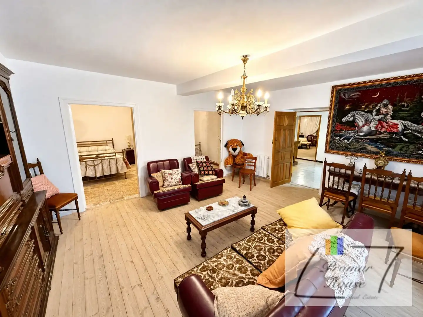Living room of Houses for sale in Rivilla de Barajas  with Storage room