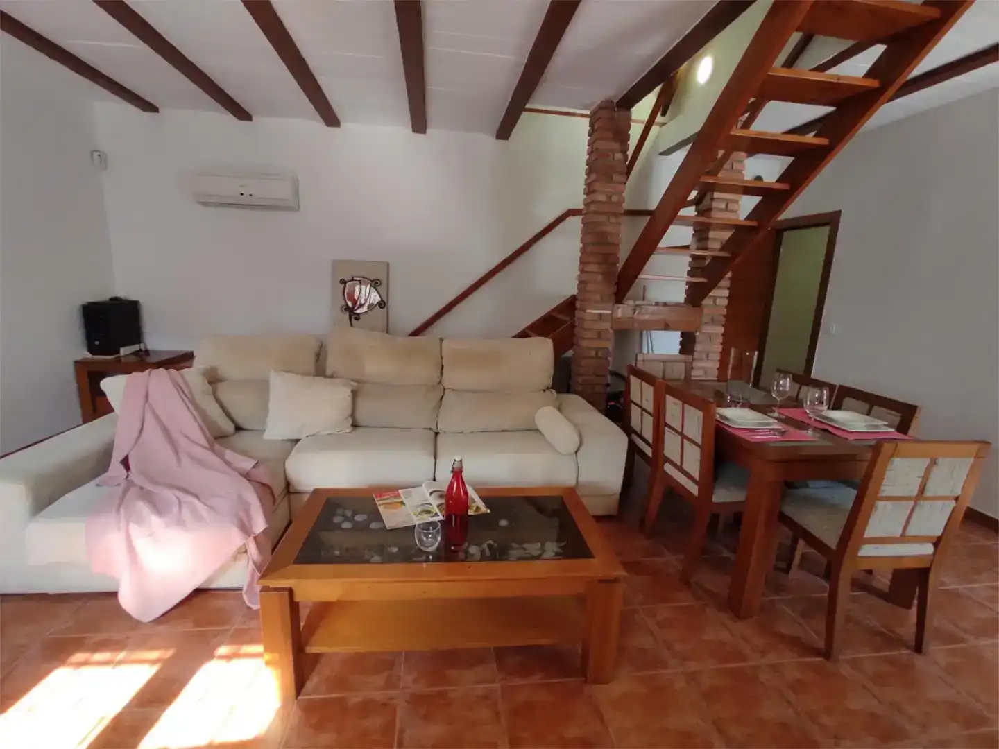 Sala d'estar de Finca rústica en venda en San Pedro del Pinatar amb Aire condicionat