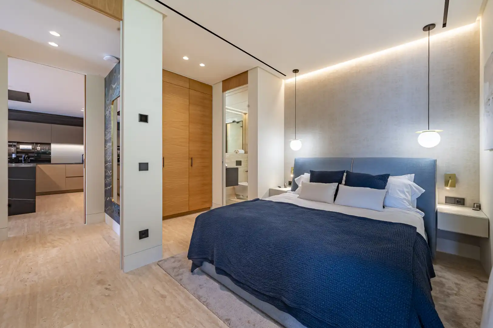 Dormitori de Apartament en venda en Estepona amb Aire condicionat, Calefacció i Terrassa