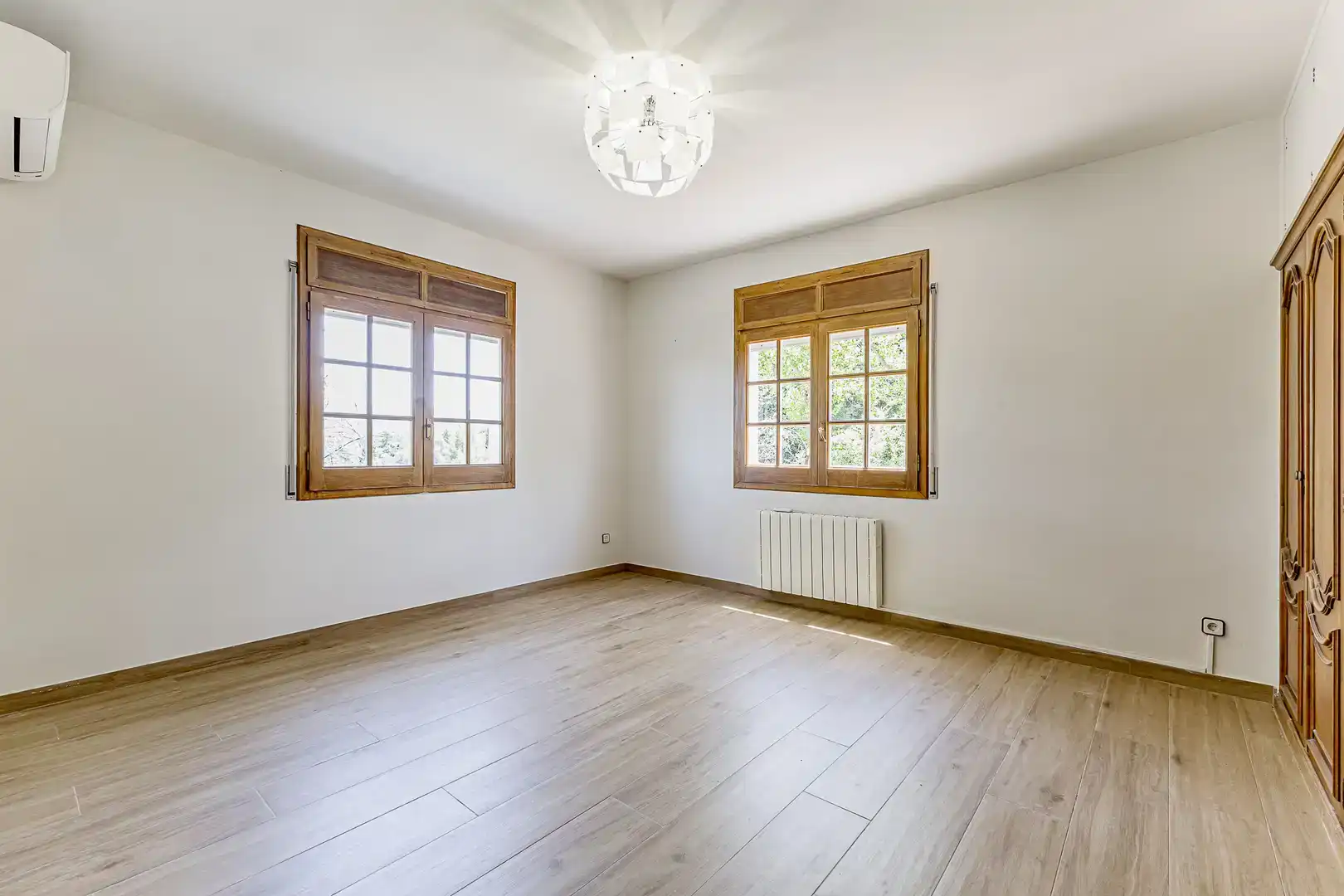 Habitación de Casa o chalet de alquiler en Sant Cugat del Vallès con Aire acondicionado, Jardín privado y Parquet
