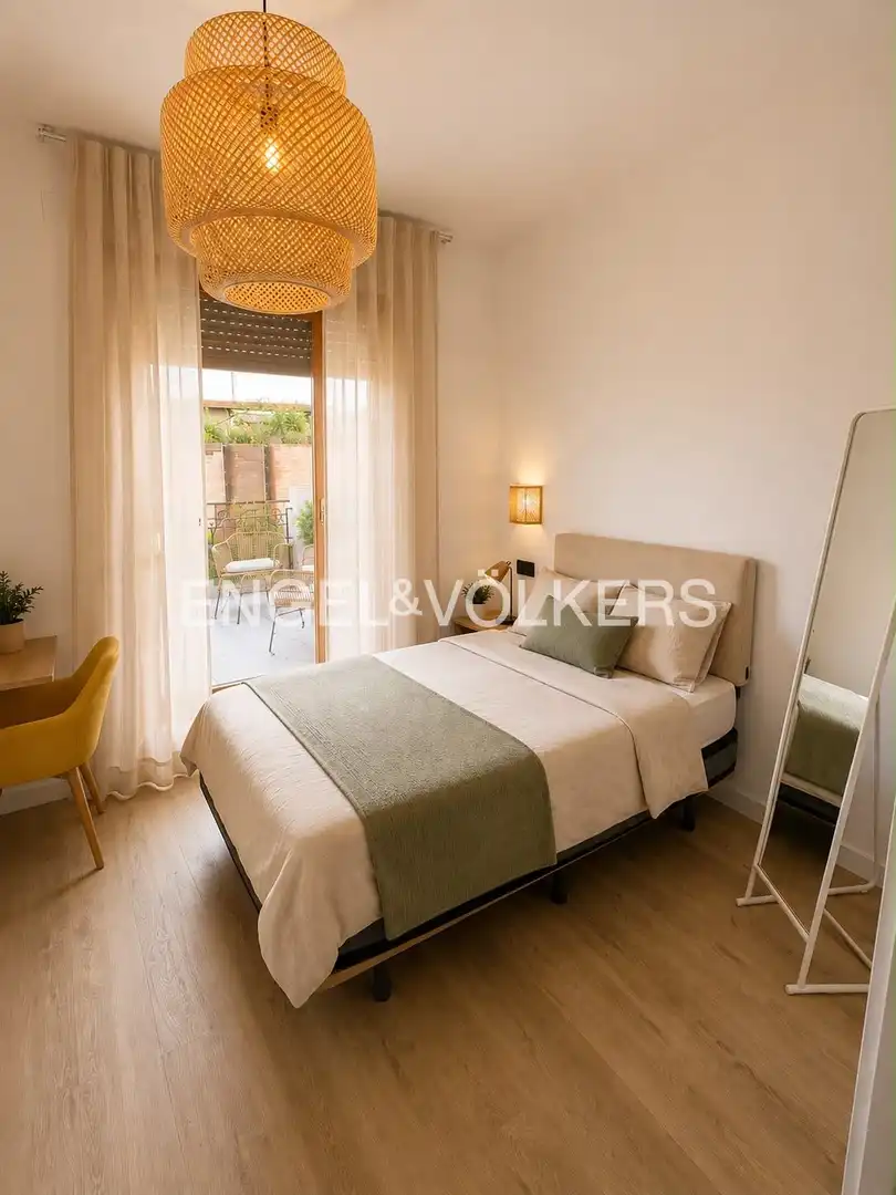 Habitación de Piso de alquiler en Madrid con Aire acondicionado, Calefacción y Terraza