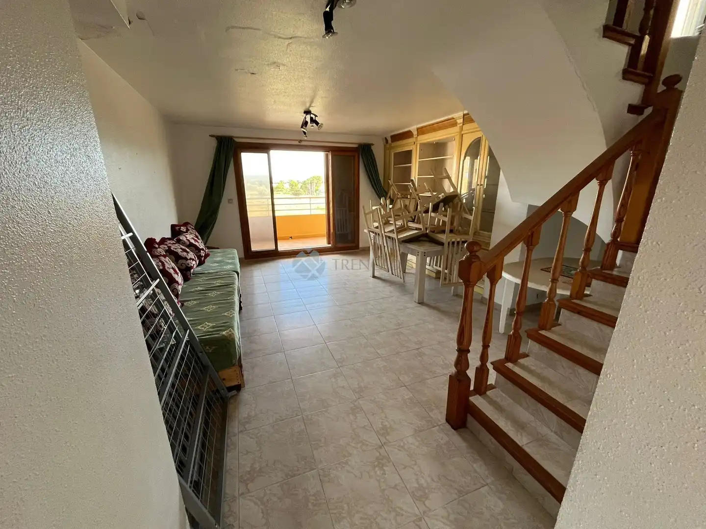 Living room of Flat for sale in Tavernes de la Valldigna  with Terrace, Swimming Pool and Community pool