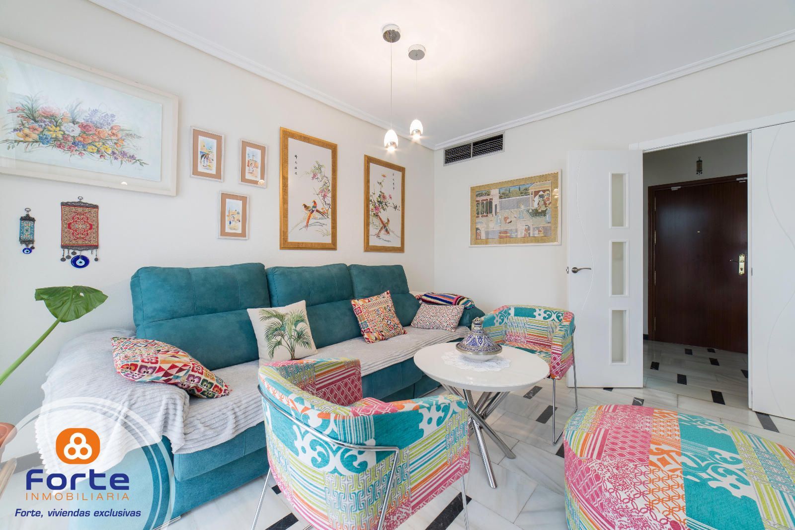 Sala de estar de Piso en venta en  Córdoba Capital con Aire acondicionado