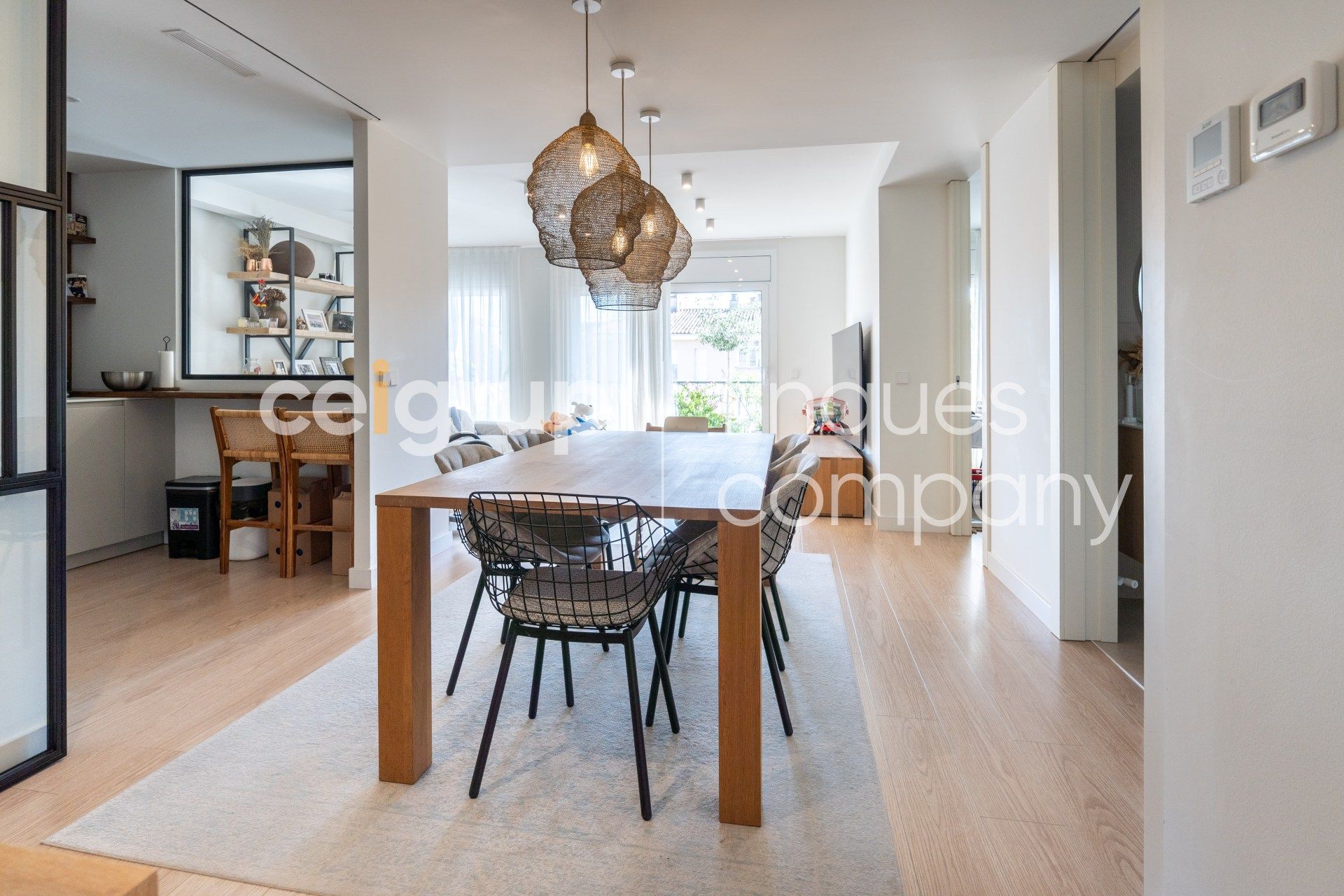Dining room of Flat for sale in Girona Capital  with Heating