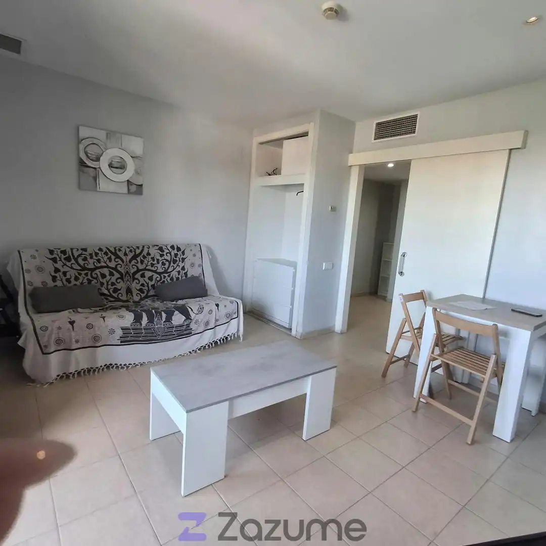 Living room of Flat for rent in El Puerto de Santa María  with Air Conditioner, Terrace and Swimming Pool