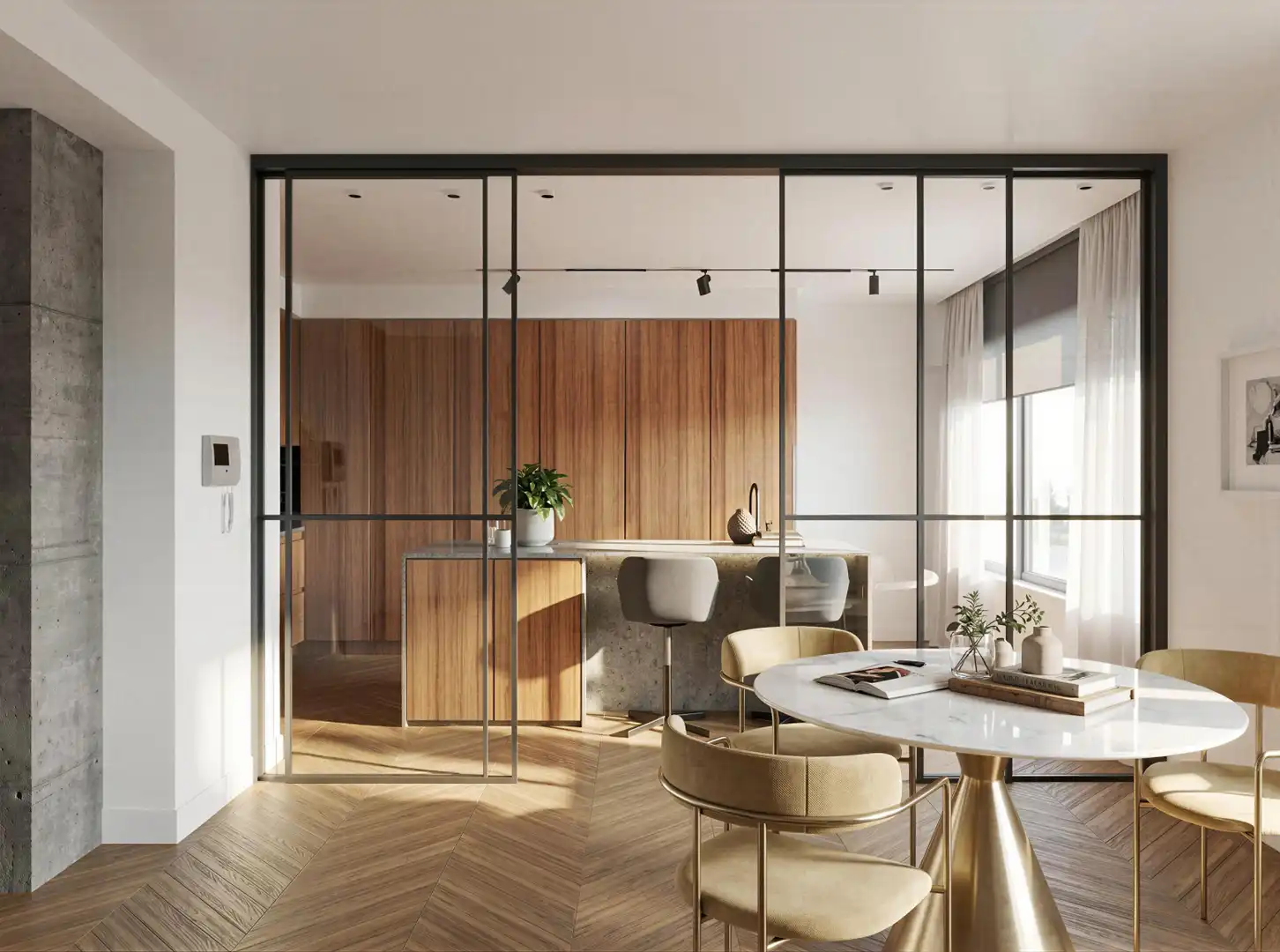 Sala de estar de Piso en venta en Avilés con Calefacción