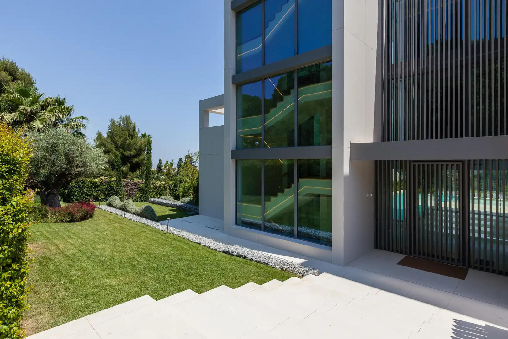 Exterior view of Houses for sale in Barcelona  with Air Conditioner, Heating and Private garden