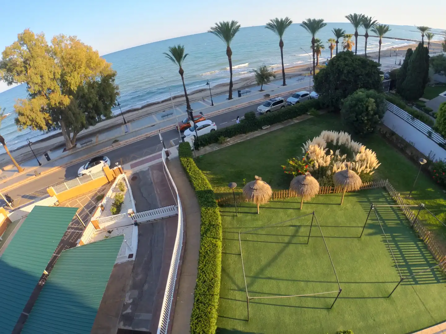 Garten von Wohnung zum Verkauf in Castellón de la Plana / Castelló de la Plana mit Klimaanlage, Heizung und Terrasse