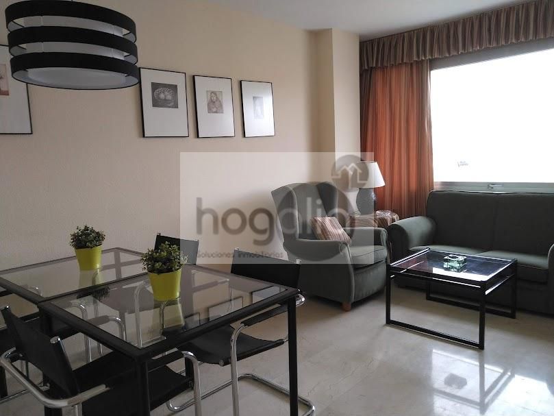 Sala de estar de Piso de alquiler en  Sevilla Capital con Aire acondicionado y Amueblado