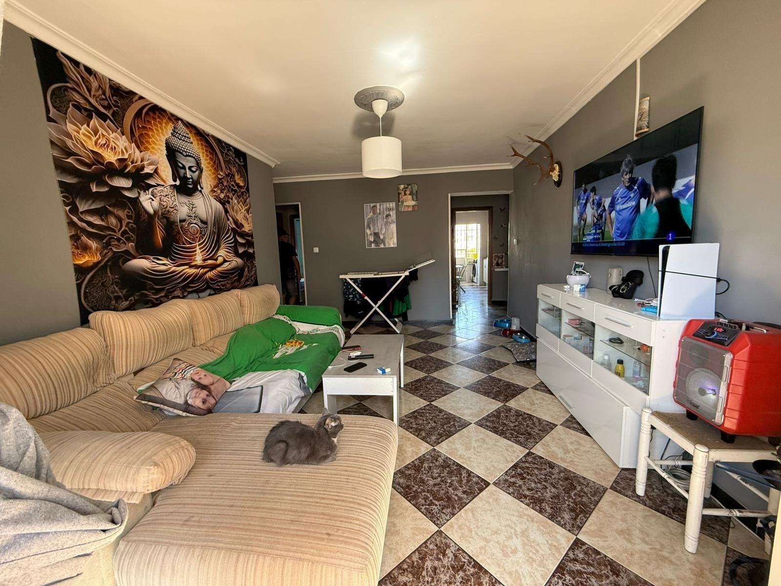 Living room of Flat for sale in Villanueva del Ariscal