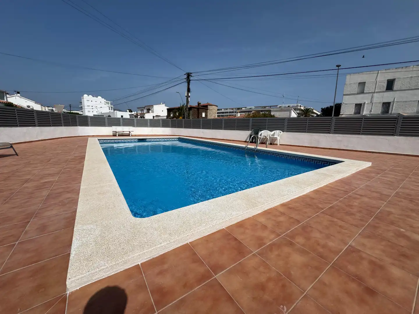 Swimming pool of Detached homes for sale in Roses  with Terrace and Furnished