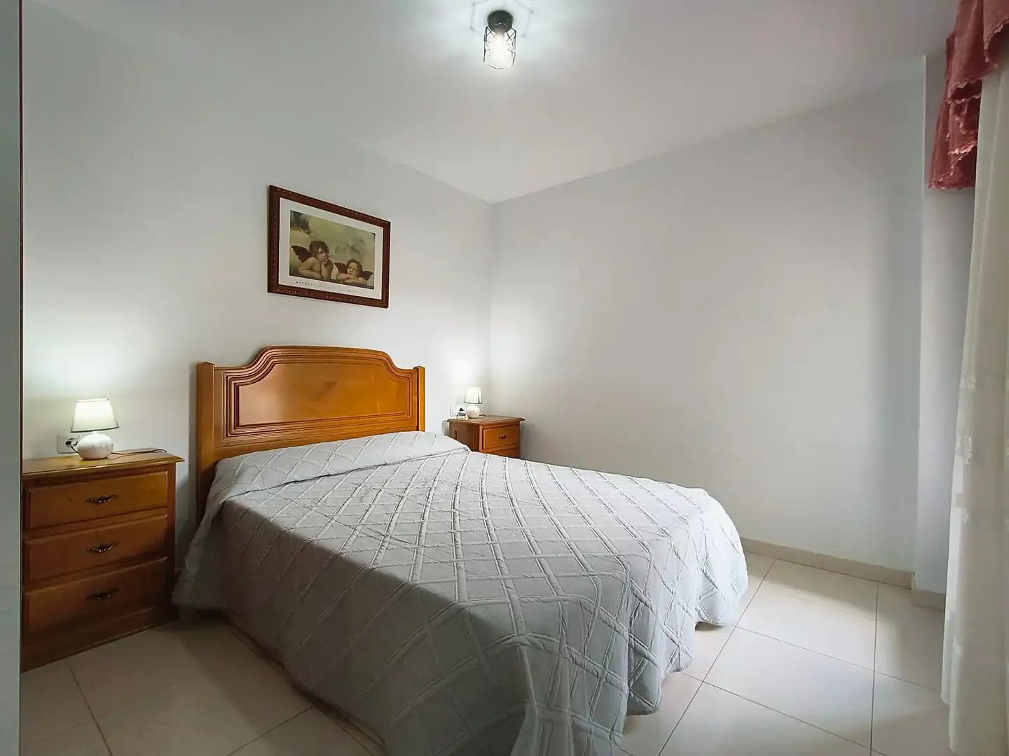 Bedroom of Flat for rent in Poio  with Heating, Furnished and Balcony
