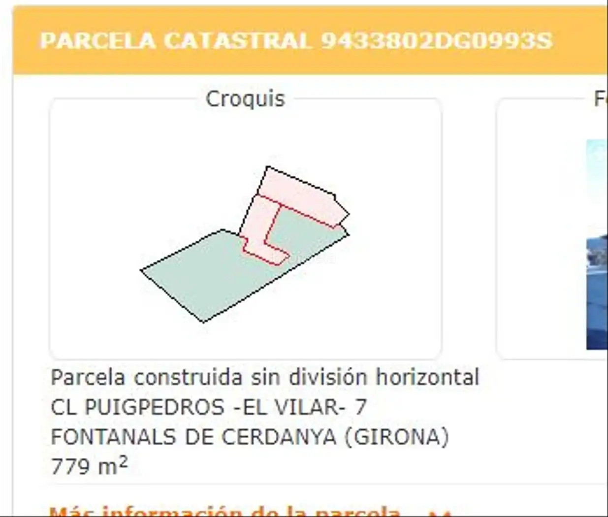 Terreny residencial en venda a Carrer Puigpedrós 5