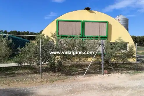 Exterior view of Industrial buildings for sale in La Sentiu de Sió