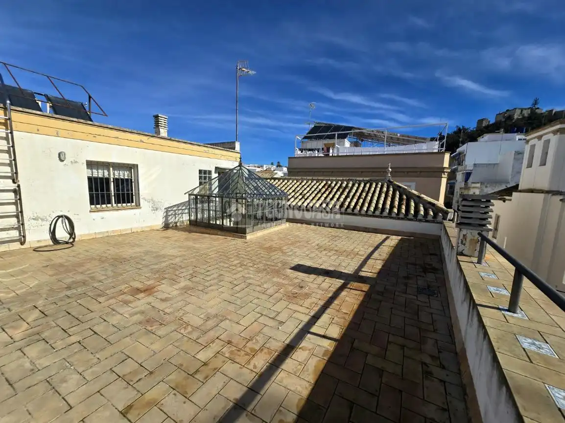 Vista exterior de Casa o chalet en venta en Morón de la Frontera con Aire acondicionado y Balcón