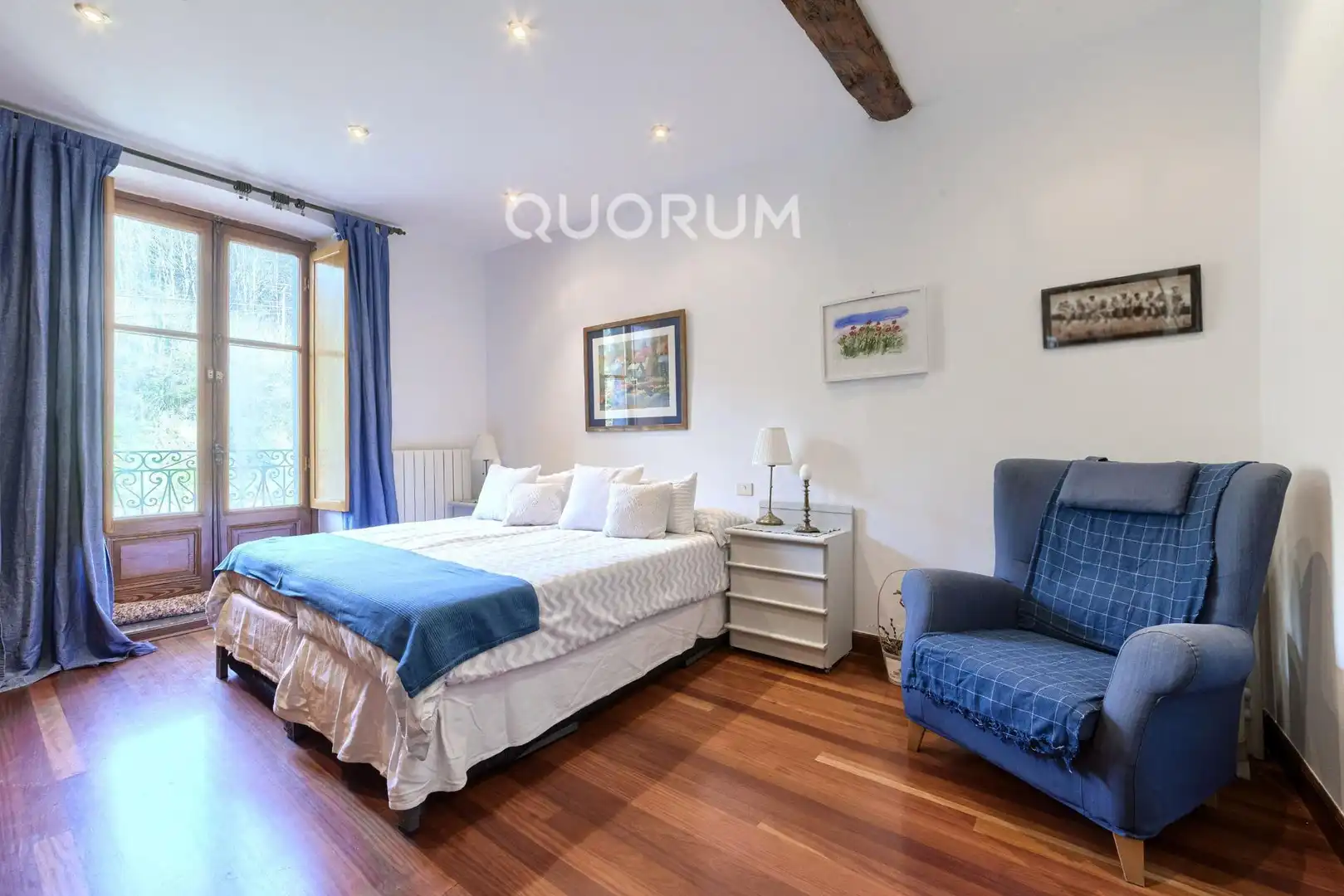 Habitación de Casa adosada en venta en Arrankudiaga / Zollo con Calefacción, Amueblado y Balcón