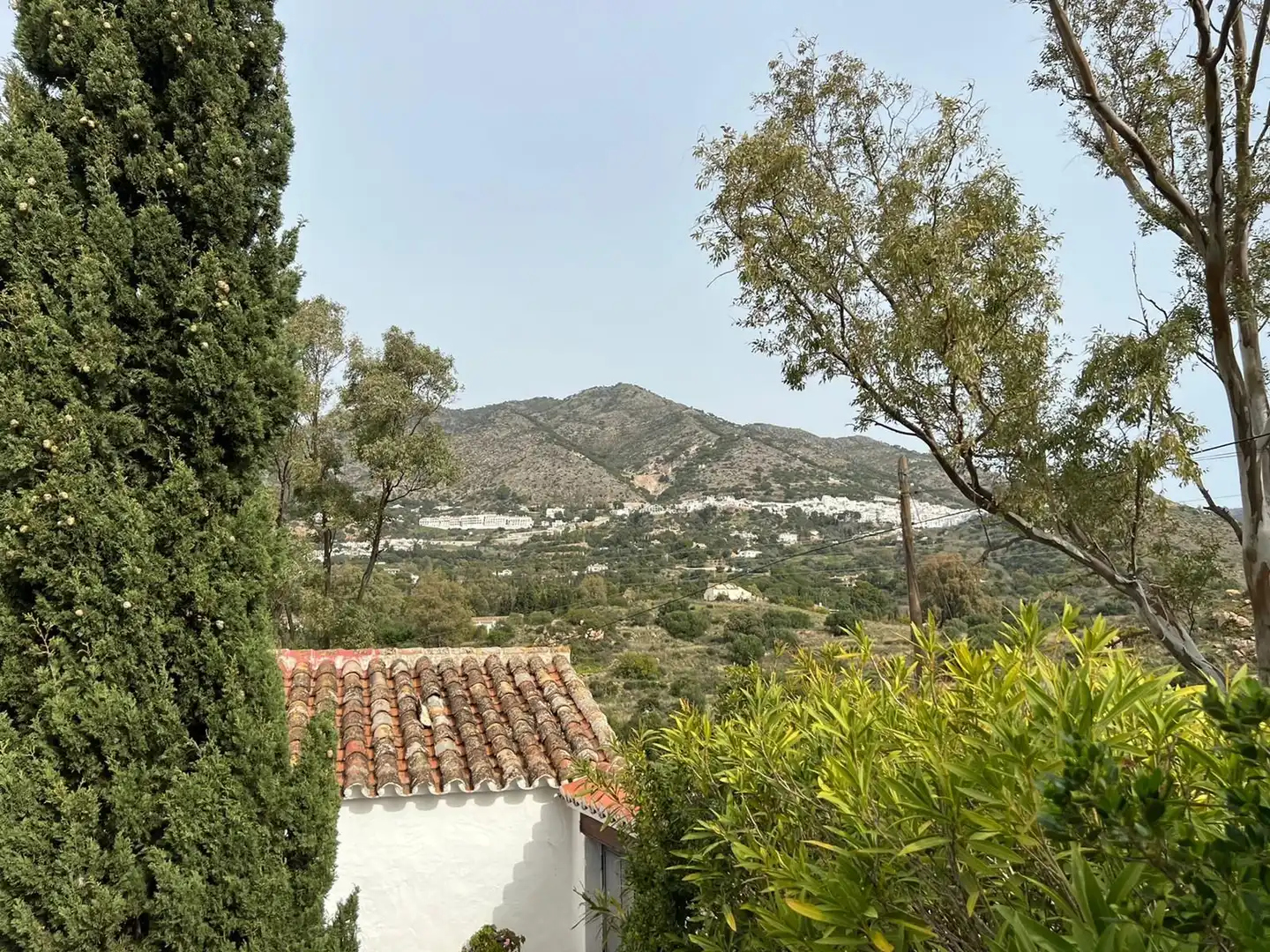 Vista exterior de Finca rústica en venda en Mijas amb Piscina