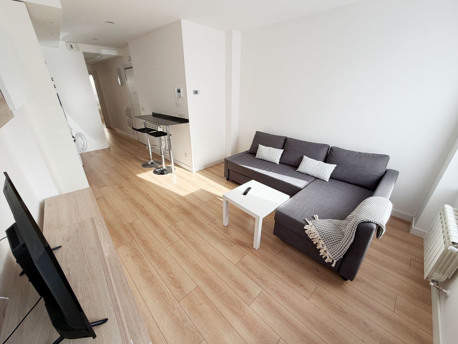 Living room of Flat to rent in Castrillón  with Heating and Storage room