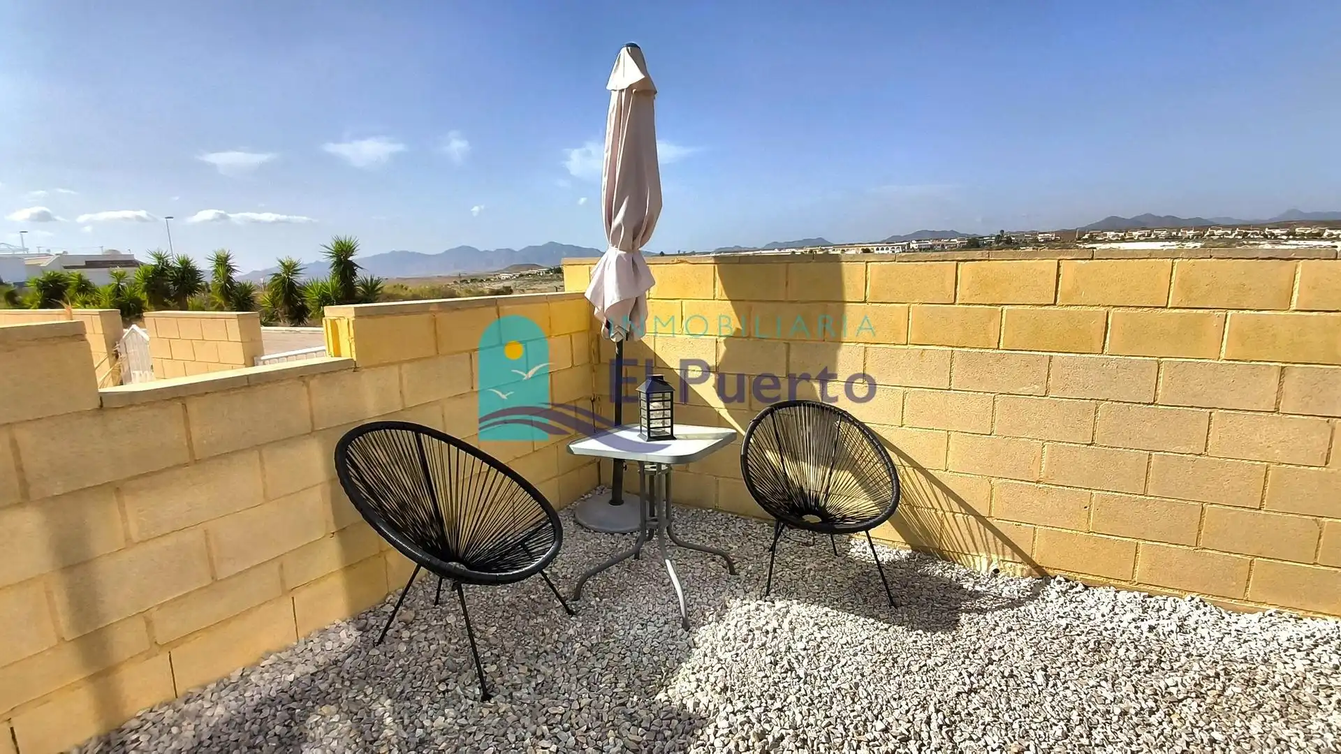 Terraza de Casa o chalet en venta en Mazarrón con Aire acondicionado, Calefacción y Jardín privado