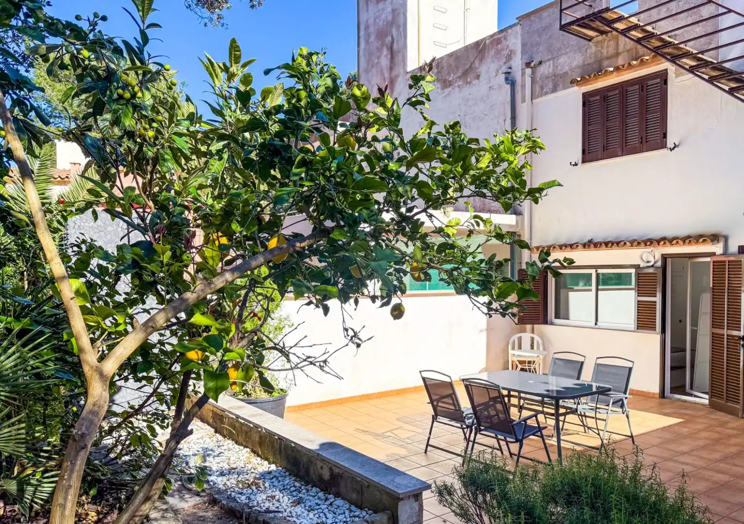 Terraza de Casa adosada de alquiler en Pollença con Aire acondicionado, Calefacción y Terraza