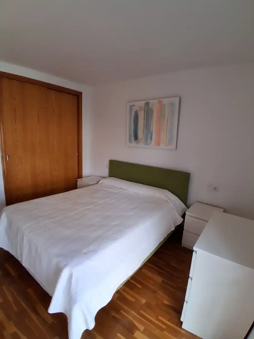 Bedroom of Apartments for rent in  Palma de Mallorca  with Air Conditioner, Parquet flooring and Furnished