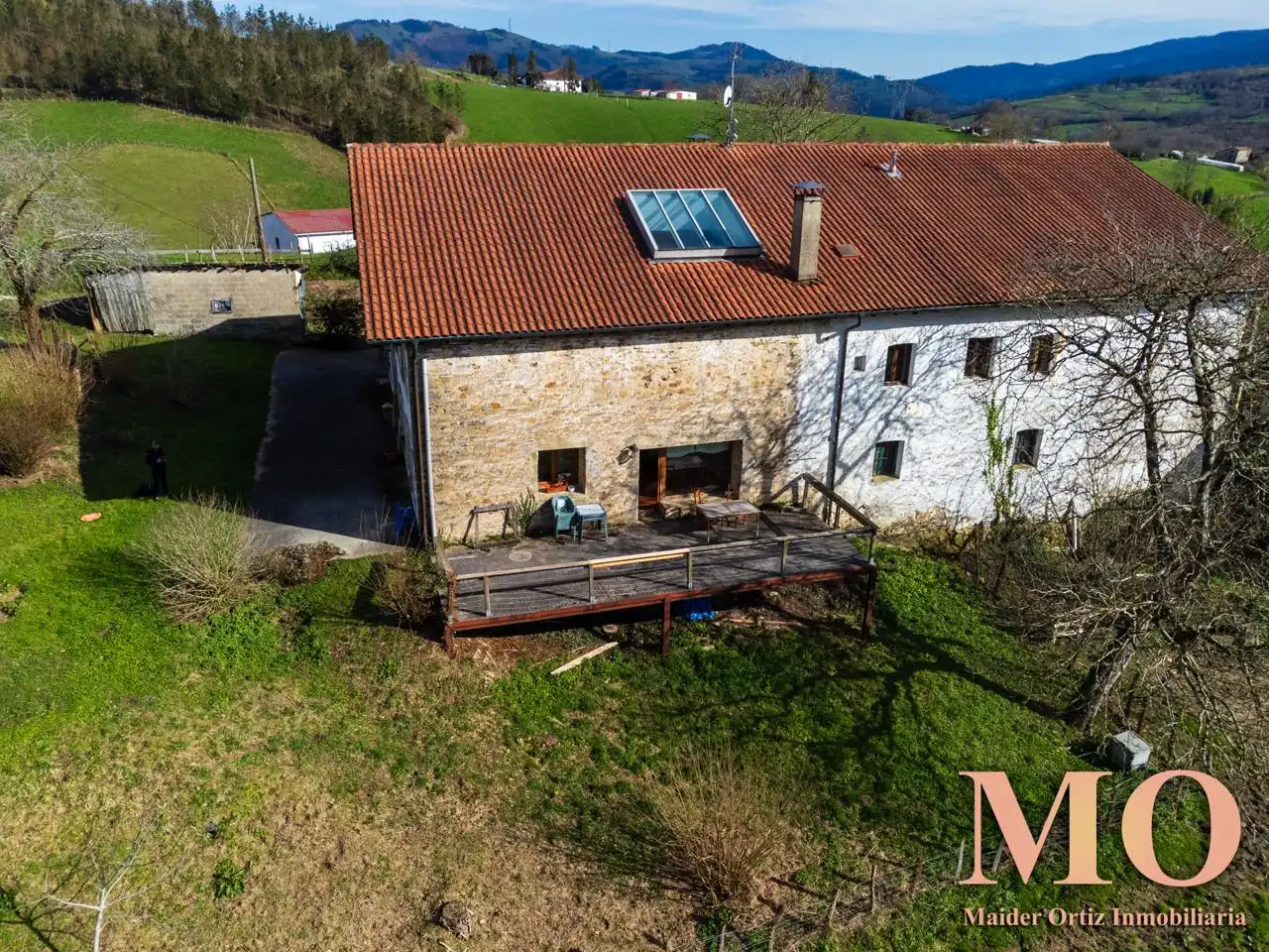 Außenansicht von Country house zum Verkauf in Bergara mit Heizung, Privatgarten und Terrasse