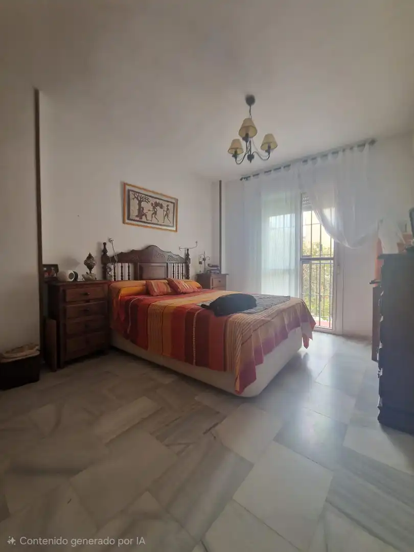 Dormitori de Casa adosada en venda en Puerto Real amb Aire condicionat, Jardí privat i Traster