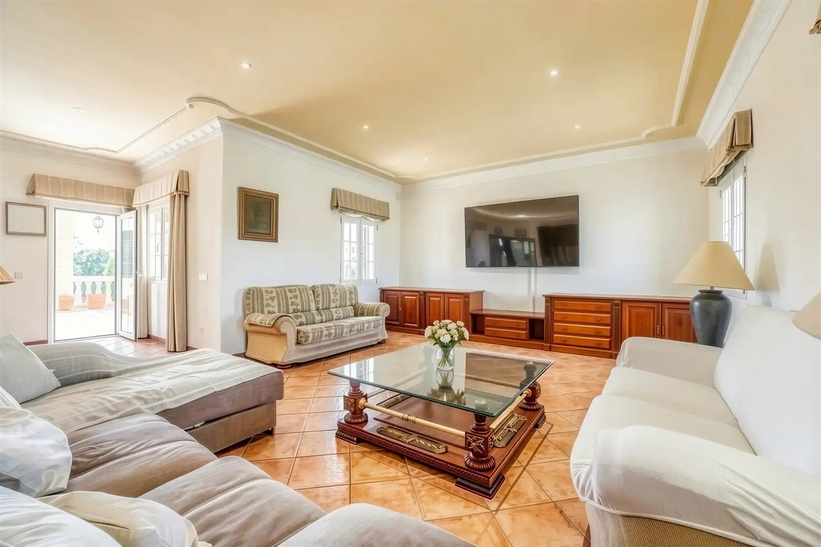 Sala de estar de Finca rústica en venta en Marratxí con Aire acondicionado, Calefacción y Trastero