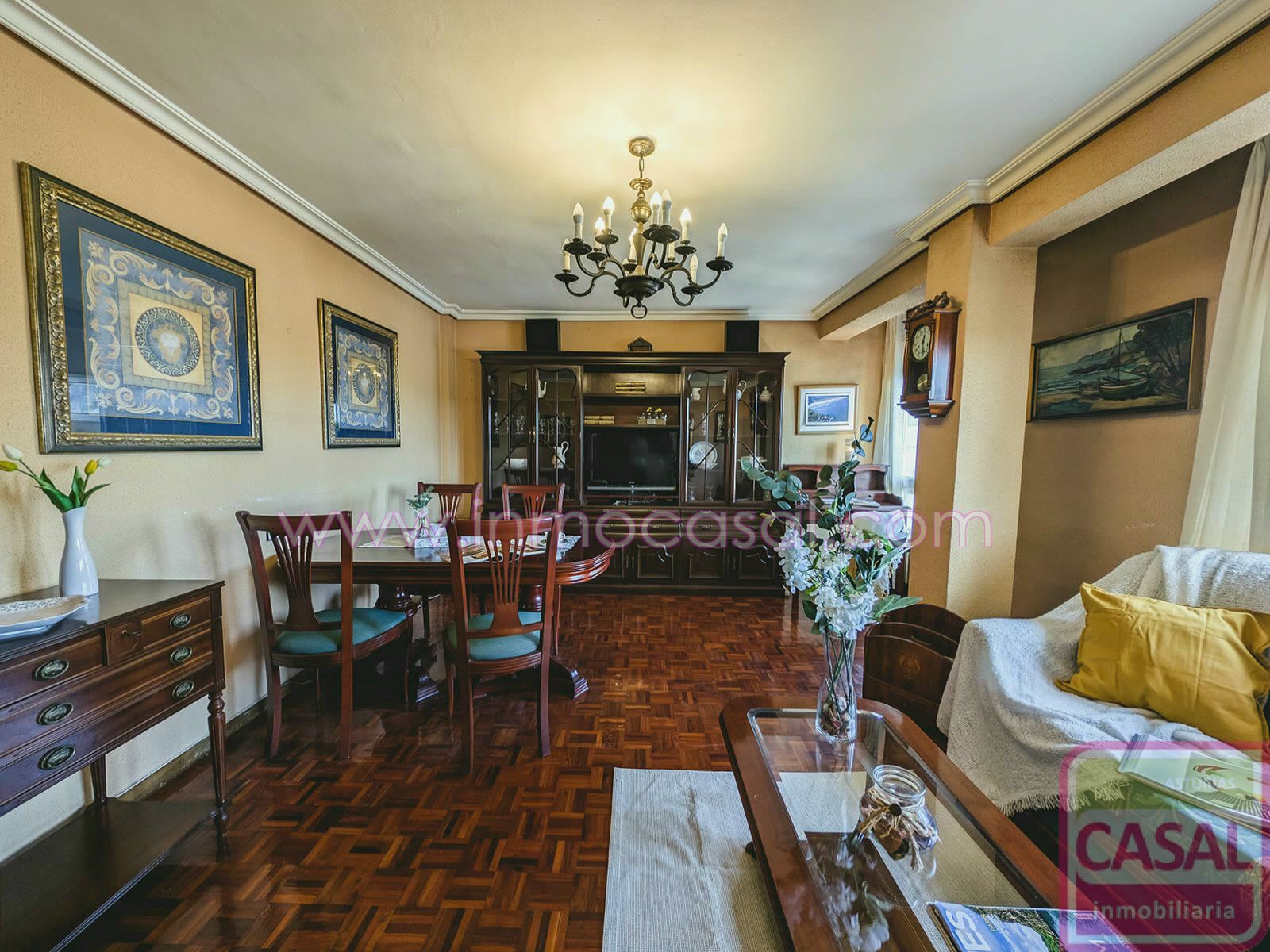 Dining room of Flat for sale in Gijón   with Heating