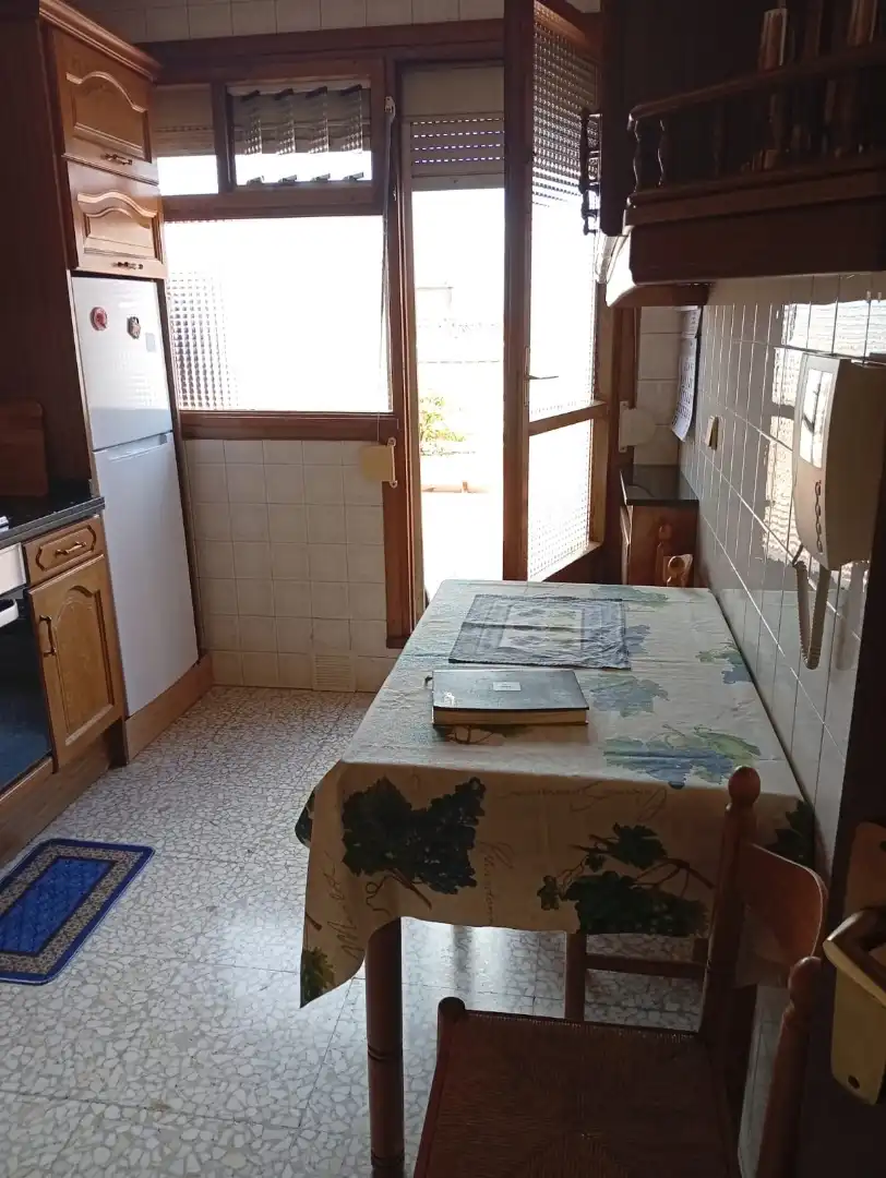 Kitchen of Attic for sale in Oviedo   with Heating, Parquet flooring and Terrace