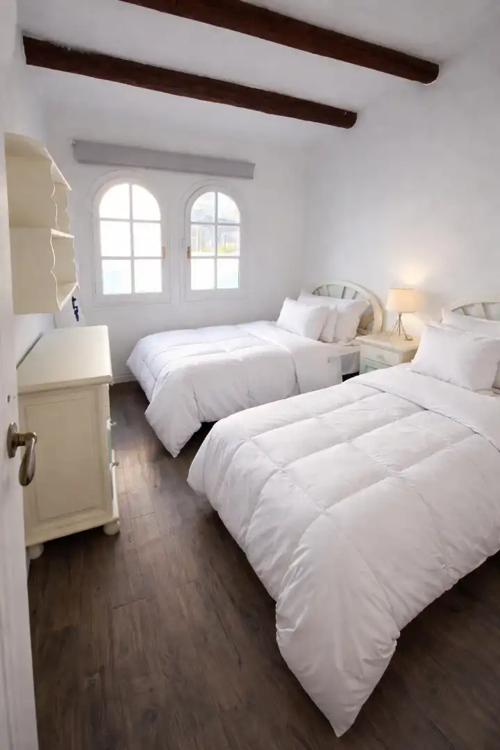 Schlafzimmer von Einfamilien-Reihenhaus zum Verkauf in Cambrils mit Privatgarten, Ofen und Gemeinschaftspool