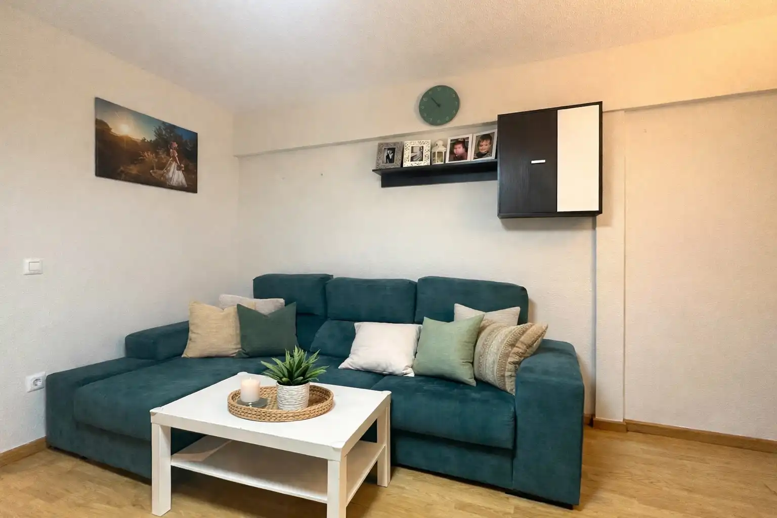 Wohnzimmer von Wohnung zum Verkauf in Hoyo de Manzanares mit Abstellraum, Balkon und Gemeinschaftspool
