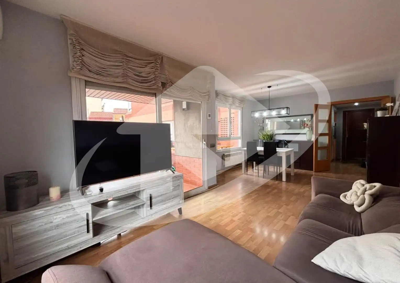Living room of Flat for sale in Creu Alta - Puiggener