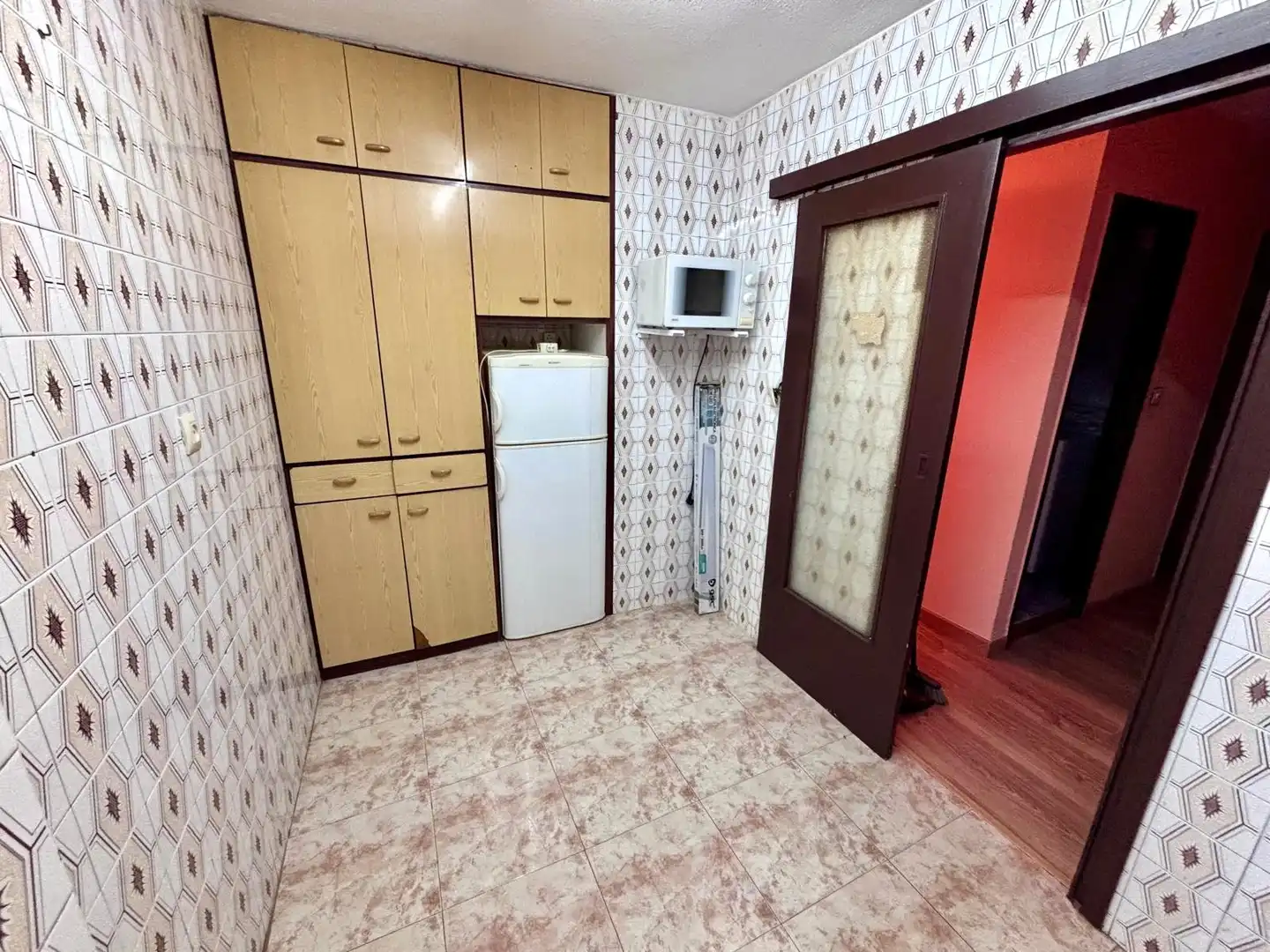 Cocina de Piso en venta en Gijón  con Amueblado, Horno y Lavadora