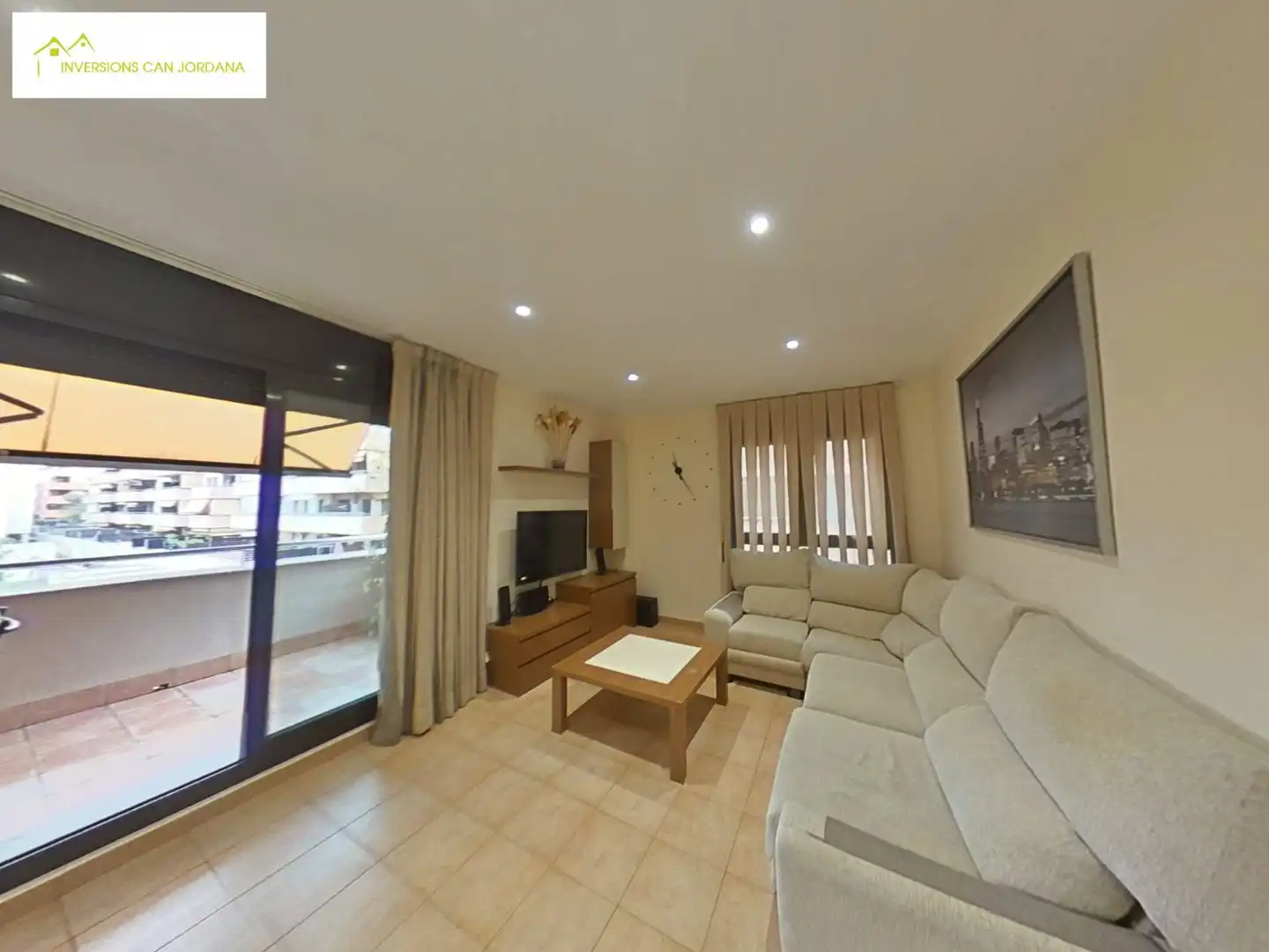 Wohnzimmer von Wohnungen zum Verkauf in Lloret de Mar mit Klimaanlage, Heizung und Abstellraum
