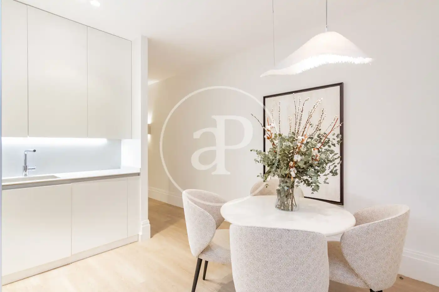 Esszimmer von Wohnung zum Verkauf in Madrid mit Klimaanlage, Heizung und Balkon
