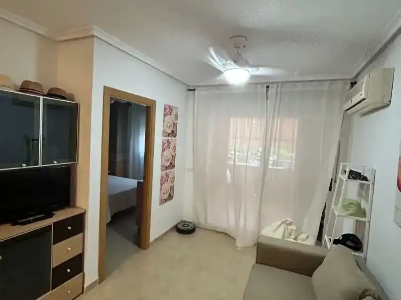 Sala d'estar de Apartament en venda en Oropesa del Mar / Orpesa amb Aire condicionat, Piscina i Balcó