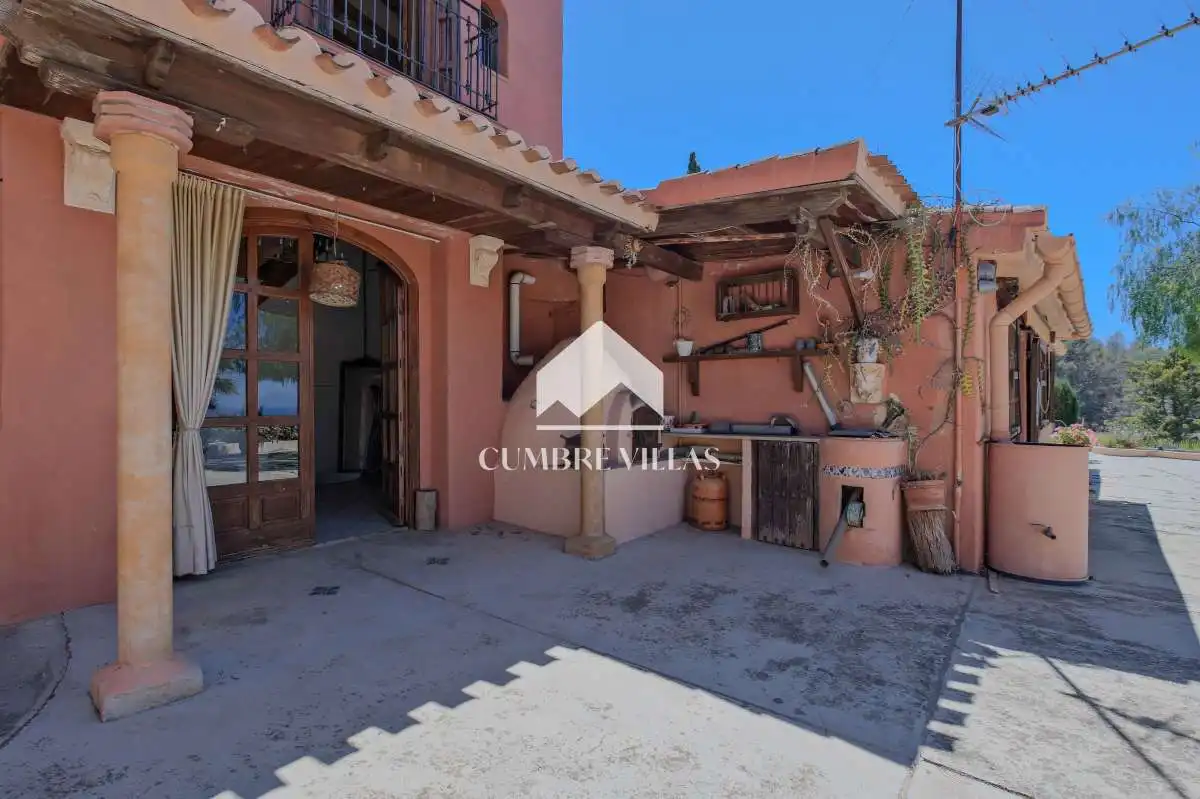 Terraza de Finca rústica en venta en Almuñécar con Jardín privado, Terraza y Trastero