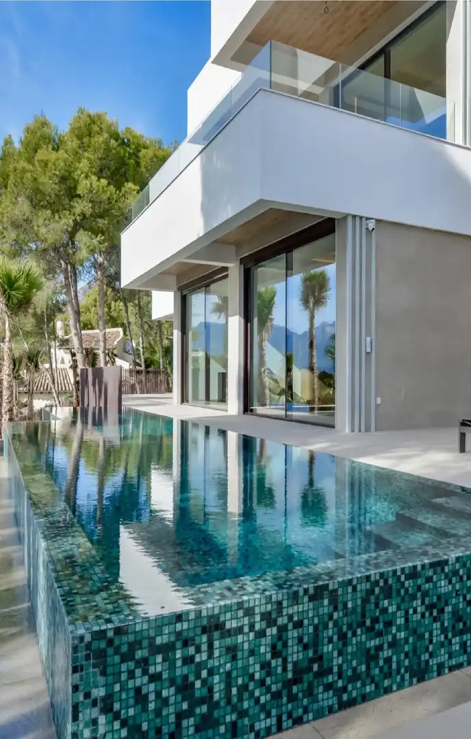Piscina de Casa o chalet en venta en Altea con Aire acondicionado, Terraza y Piscina