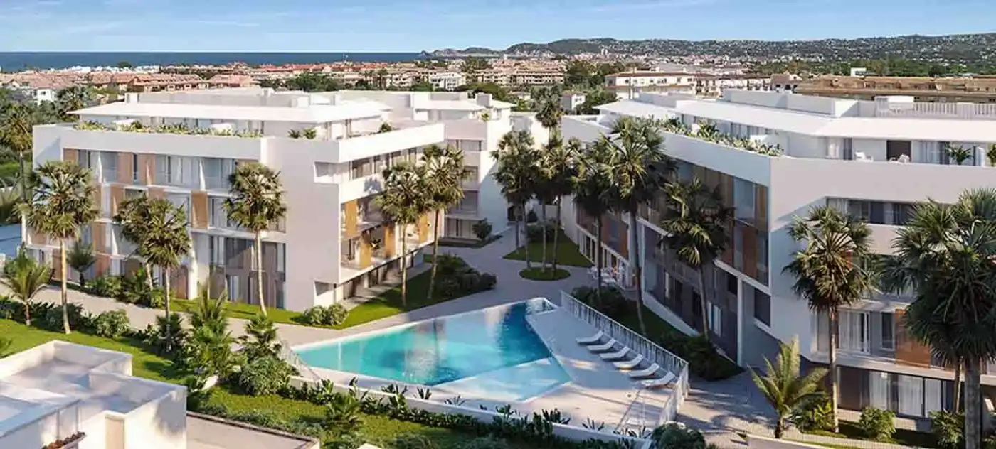 Piscina de Apartamento en venta en Jávea / Xàbia con Piscina