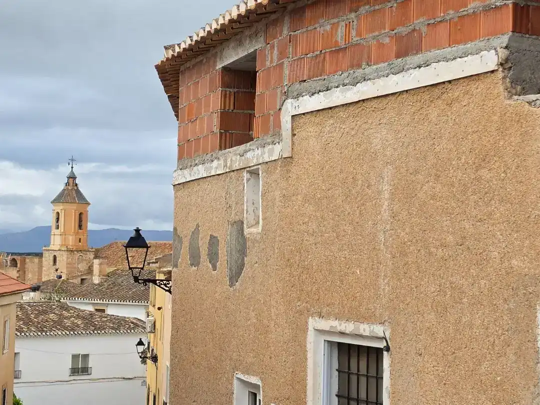Vista exterior de Casa adosada en venda en Orce