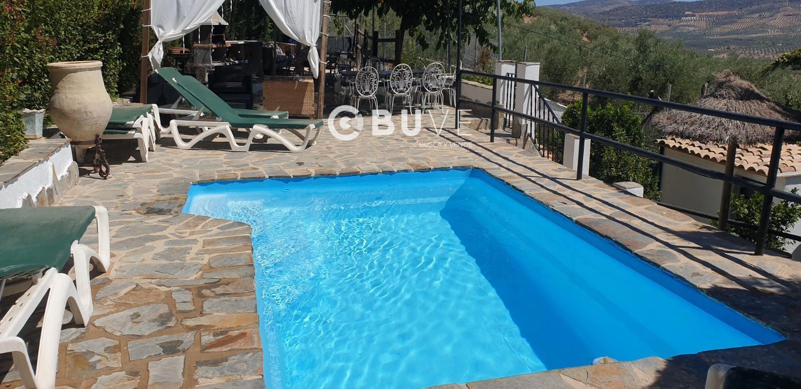 Piscina de Casa o xalet en venda en Priego de Córdoba amb Aire condicionat, Calefacció i Jardí privat