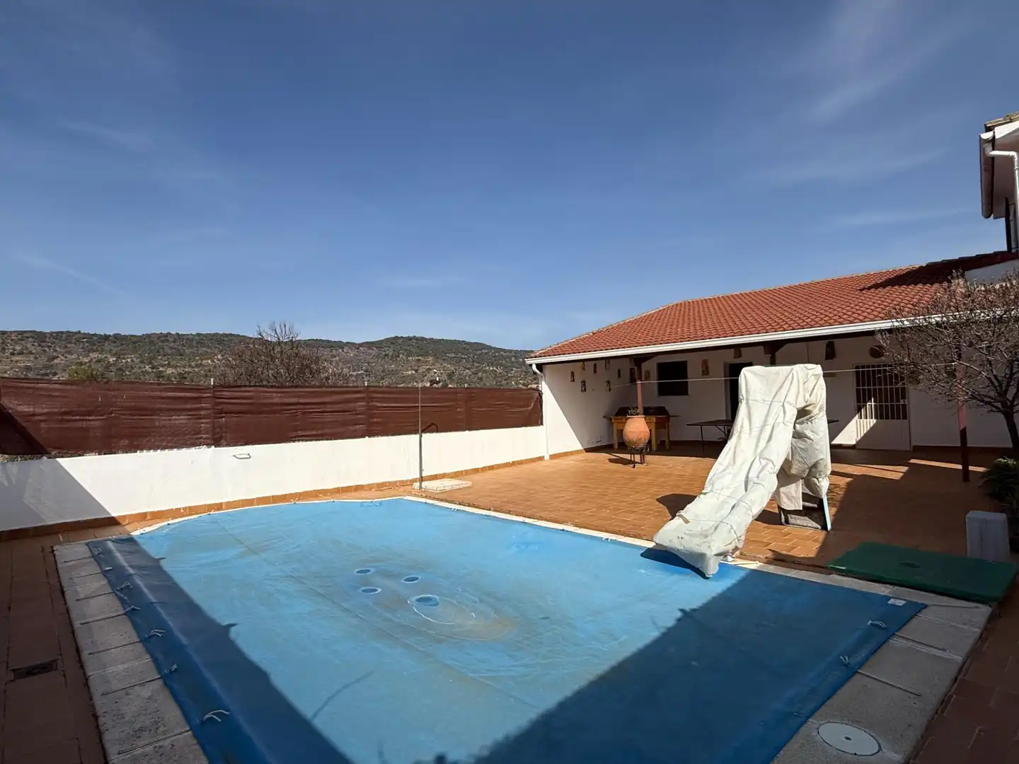 Swimming pool of Houses for sale in Salmerón  with Heating