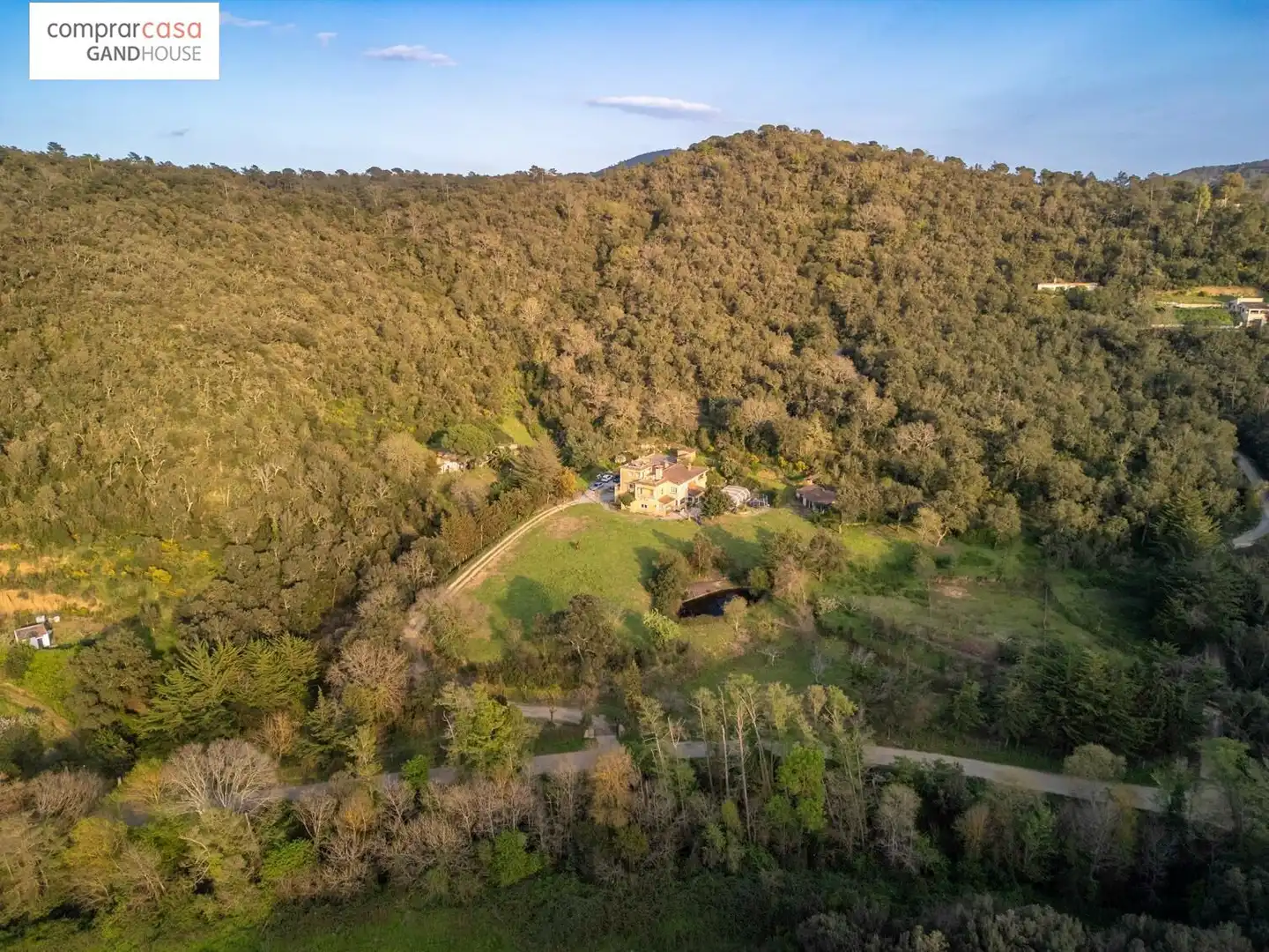 Vista exterior de Finca rústica en venta en Caldes de Malavella con Aire acondicionado, Calefacción y Jardín privado