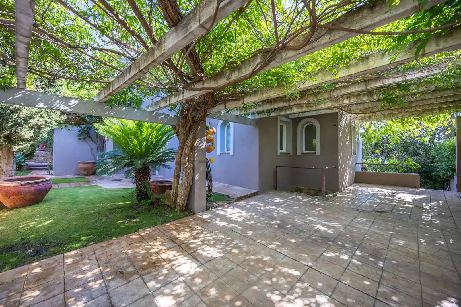 Terrassa de Casa o xalet en venda en Manilva amb Jardí privat, Terrassa i Traster
