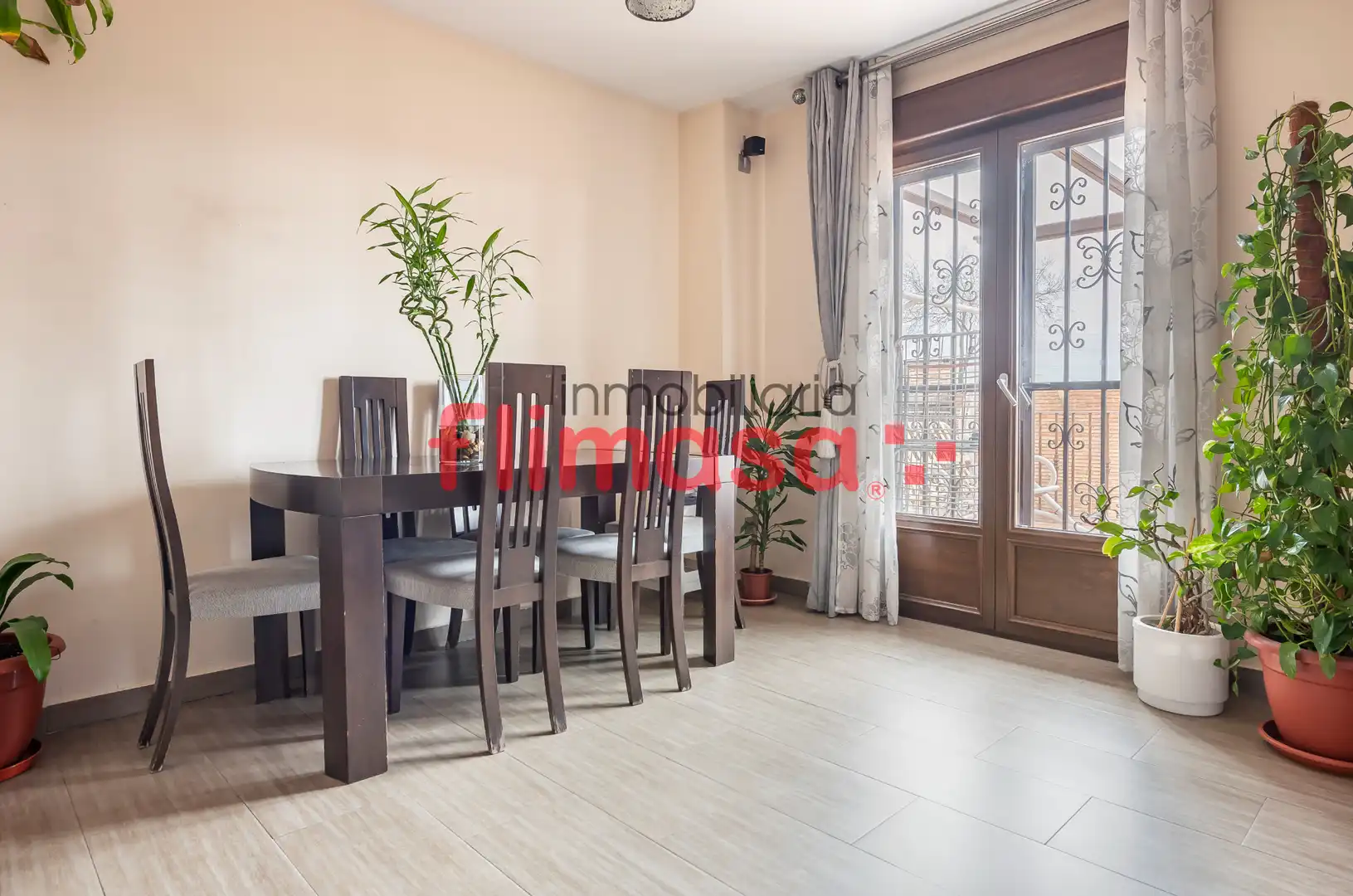 Dining room of Detached homes for sale in Villaviciosa de Odón  with Air Conditioner, Heating and Terrace