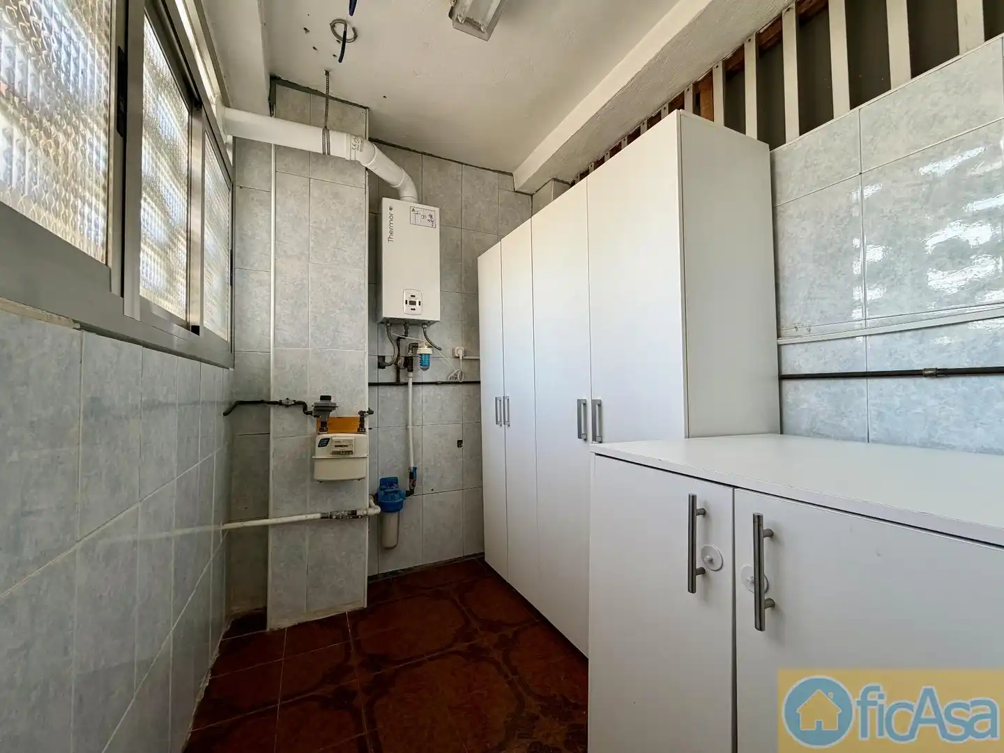 Kitchen of Flat for sale in Castellón de la Plana / Castelló de la Plana  with Air Conditioner, Parquet flooring and Balcony
