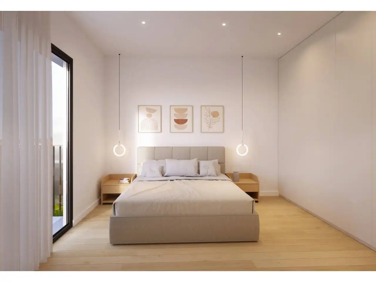 Habitación de Casa adosada en venta en Torres de Segre con Aire acondicionado, Calefacción y Jardín privado