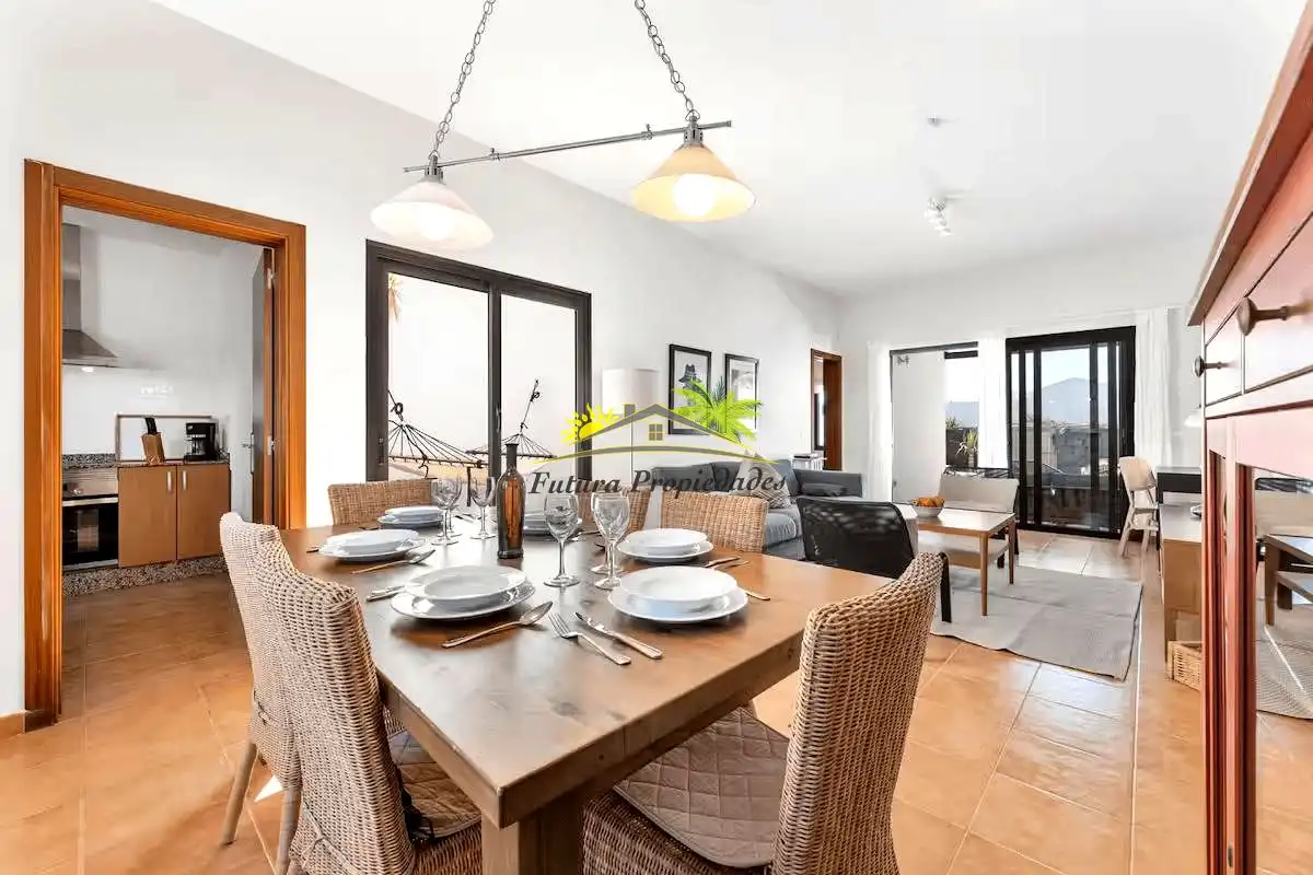 Comedor de Casa o chalet en venta en Yaiza con Aire acondicionado, Jardín privado y Piscina